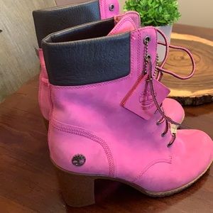 Rose Timberland Boots